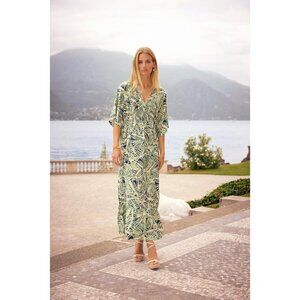 NWT SOYA CONCEPT Ena Aqua Print Dress